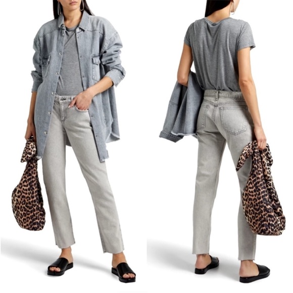 Rag & Bone Dre Low Rise Slim Boyfriend Jeans in Dust Sz 30